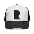 White/Black REVIVL “R” Trucker Hat