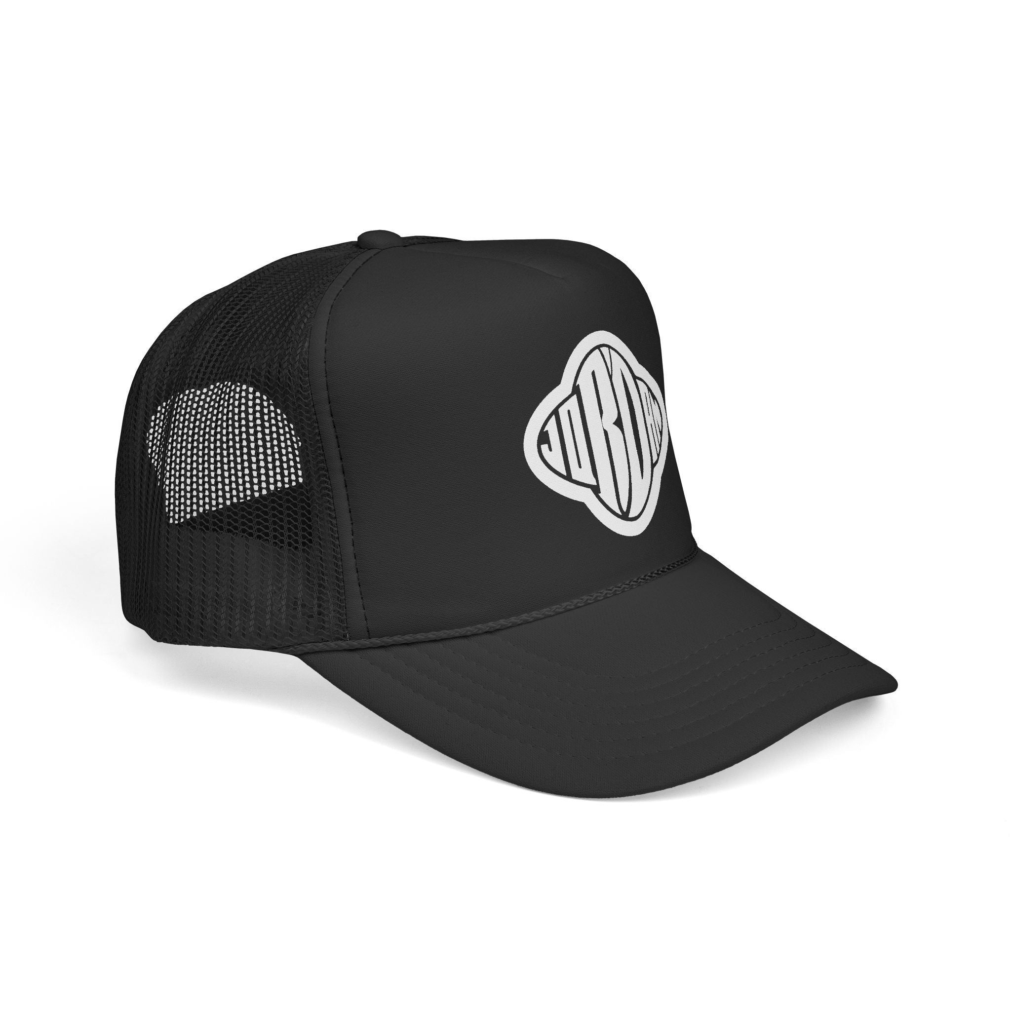 Jor’Dan Armstrong White Logo on Black Trucker Hat