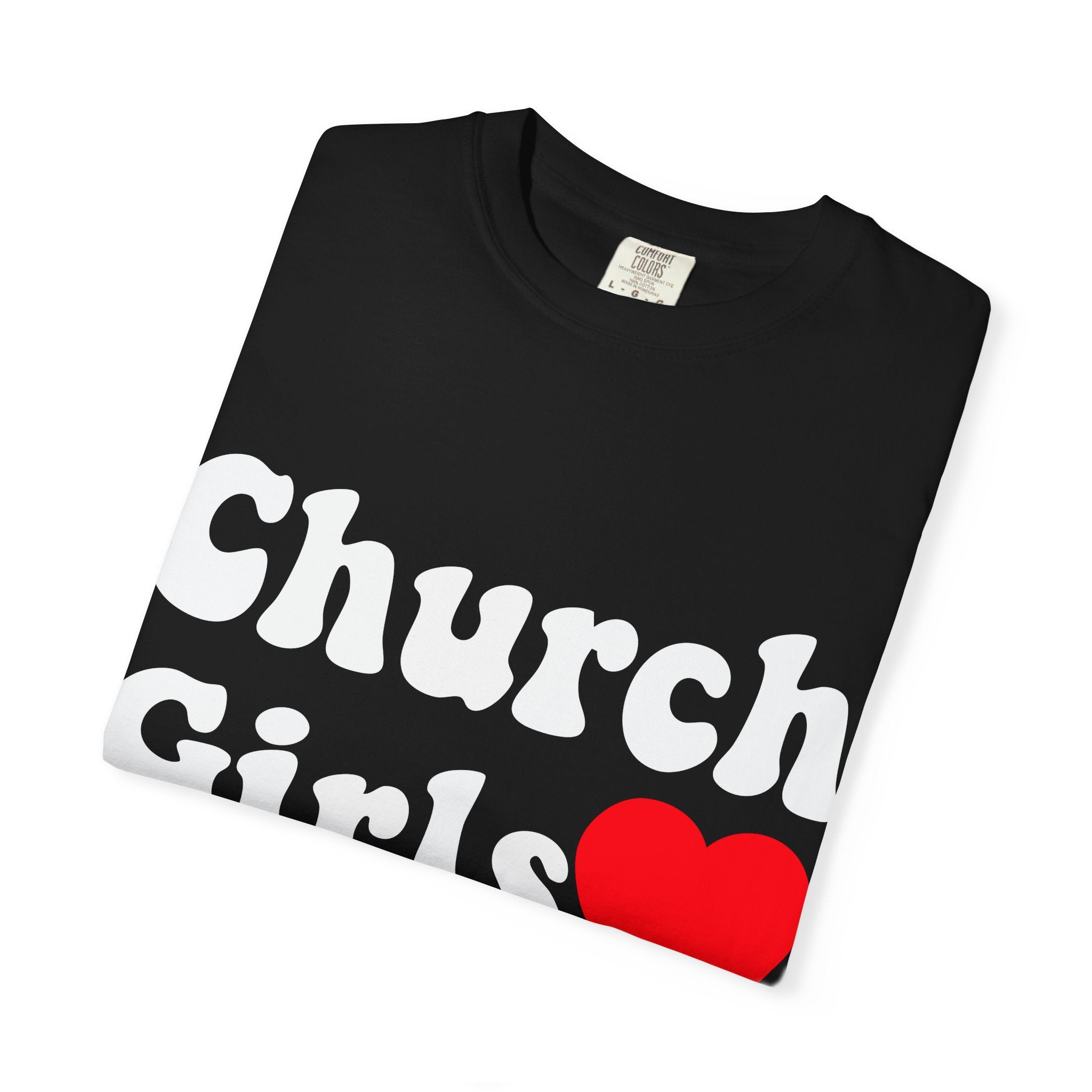 “Church Girls Love R&B” Black Classic Tee